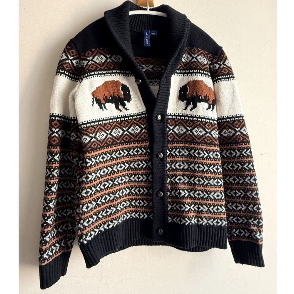 Janie & Jack buffalo cardigan (8)